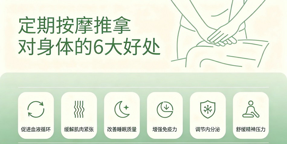 定期按摩推拿对身体的6大好处，你了解多少？